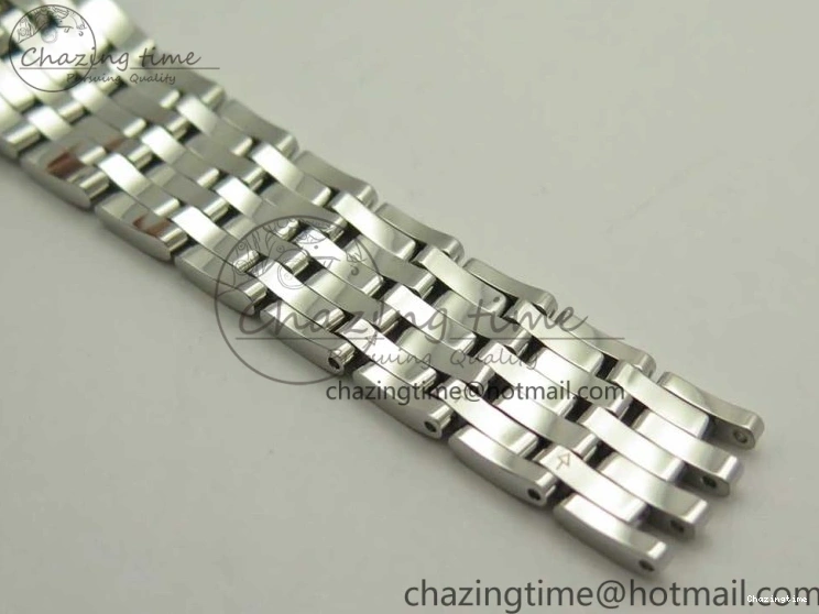 0421 TopPick De Ville Prestige Ladies 32.7mm SS MKF 1:1 Best Edition Blue Dial Diamonds Markers on SS Bracelet MIYOTA 7972